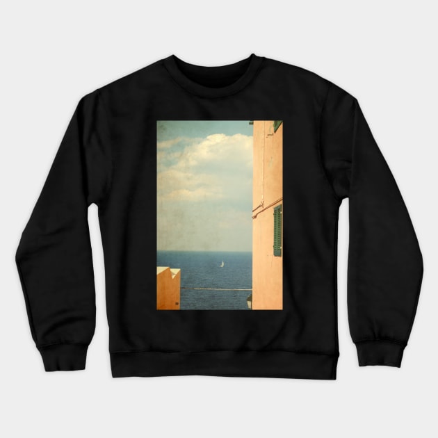 Sail Boat Crewneck Sweatshirt by rosedew